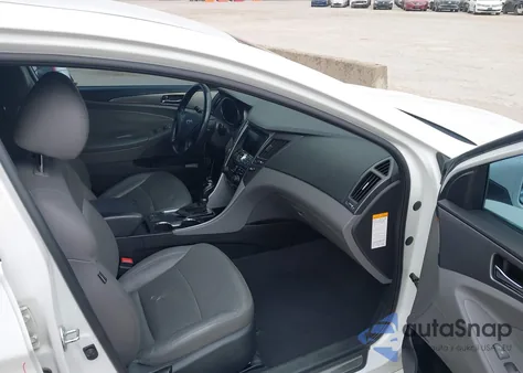 2013 Hyundai Sonata Hybrid Limited z USA, uszkodzony, nr VIN KMHEC4A47DA099594